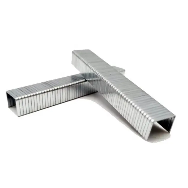 Wire Nails Heavy Duty Galvanized Iron Wire 100/N Series Staple Clavos Pneumatic Furniture Industrial Staple