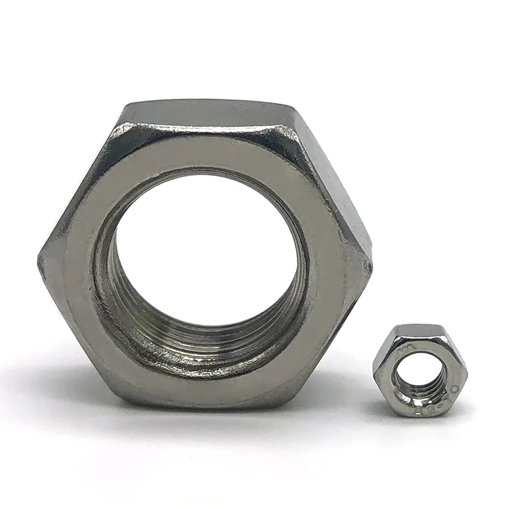 Automobile Fastener K500 Uns N05500 K500 Stainless Steel Hex Bolts Hex Nut Hexagonal Stainless Steel Nut