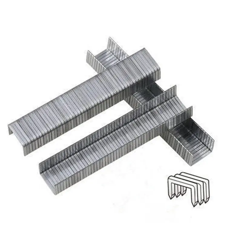 China Factory Industrial Fastener Furniture 20 Gauge Air Staplers Spare Parts Tools 1010J Staples Nailer Nails