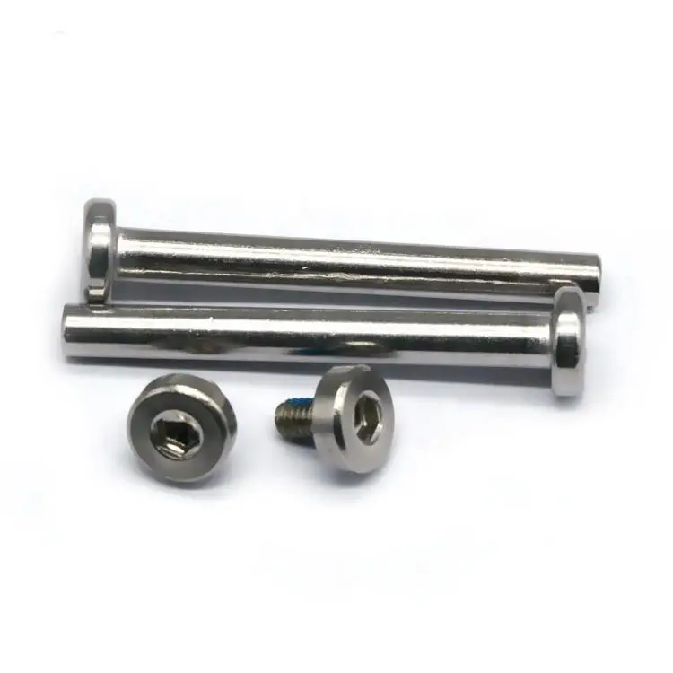 Factory Custom Industrial Fasteners Cnc Turning Parts Steel Solid Screw Rivets Fastener Pan Head Rivets